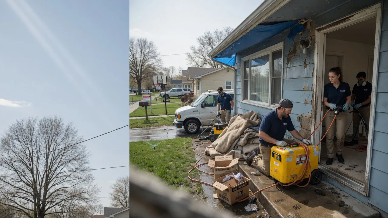 Basement Flood Cleanup in Mathews, LA near me